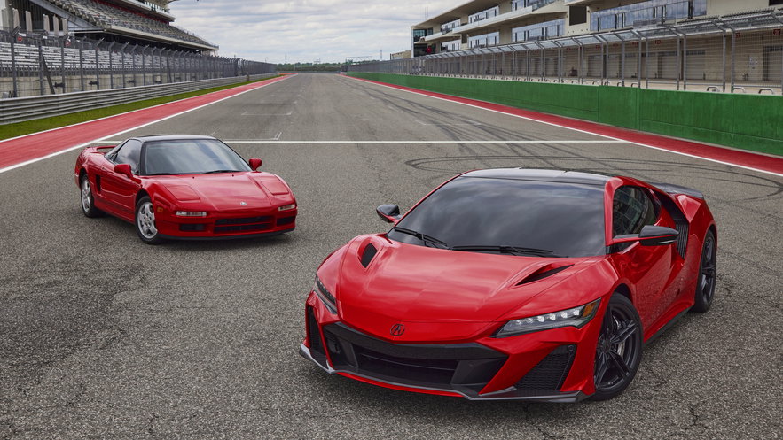 Acura NSX - first and second generations